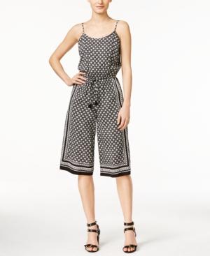 Cece By Cynthia Steffe Printed Wide-leg Jumpsuit