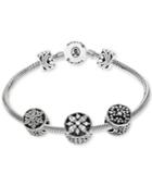 Rhona Sutton Cubic Zirconia Stone Charm Bracelet Gift