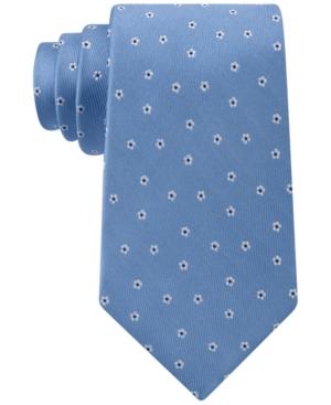 Tommy Hilfiger Men's Classic Woven Singular Flower Tie