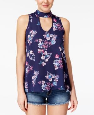 Hippie Rose Juniors' Keyhole Top