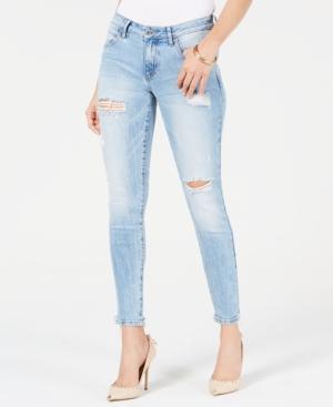 Guess Sexy Curve Distressed Skinny Jeans