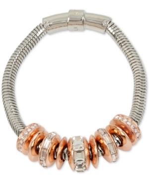Kenneth Cole New York Two-tone Pave Ring Bracelet