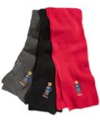 Polo Ralph Lauren Embroidered Bear Muffler