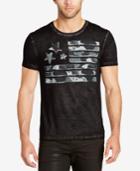 William Rast Men's Camo Graphic-print T-shirt
