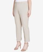 Tahari Asl Plus Size Stretch Slim-fit Pants