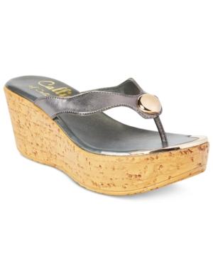 Callisto Belisima Wedge Sandals Women's Shoes