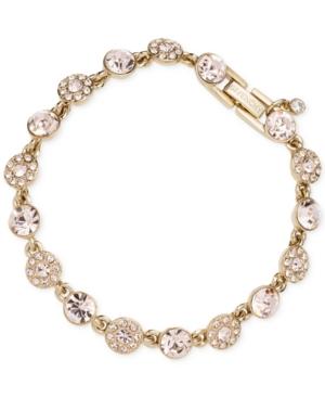 Givenchy Gold-tone Pave Flex Bracelet