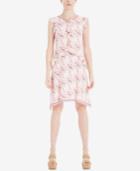 Max Studio London Ruffled Floral-print Dress
