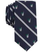 Bar Iii Men's Mint Julep Conversational Skinny Tie, Only At Macy's