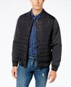 Ring Of Fire Men's Quilted Varsity Baseball Jacket