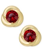 Danori Gold-tone Colored Crystal Stud Earrings, Only At Macy's