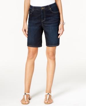 Style & Co. Caneel Wash Boyfriend Shorts, Only At Macy's