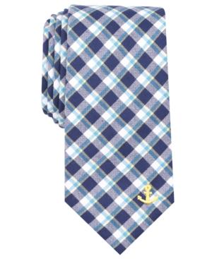 Nautica Men's Naval Plaid Tie