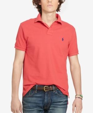 Polo Ralph Lauren Custom-fit Cotton Mesh Polo Shirt