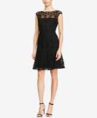 American Living Lace Fit & Flare Dress