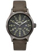 Timex Men's Metropolitan+ Black Leather Strap Watch 42mm Tw2p81700za