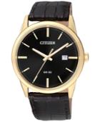 Citizen Men's Quartz Brown Leather Strap Watch 39mm Bi5002-06e