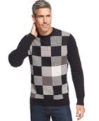 Geoffrey Beene Big And Tall Patches Sweater