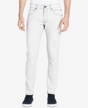 Calvin Klein Jeans Men's Light Blue Stonewashed Jeans