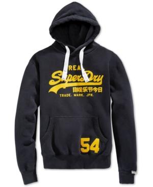 Superdry Men's Vintage Logo Entry Graphic-print Hoodie