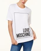 Love Moschino Cotton Logo-print T-shirt