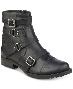 G By Guess Handsom Moto Booties Women's Shoes