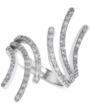 Effy Diamond Open Finger Ring (7/8 Ct. T.w.) In 14k White Gold