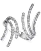 Effy Diamond Open Finger Ring (7/8 Ct. T.w.) In 14k White Gold