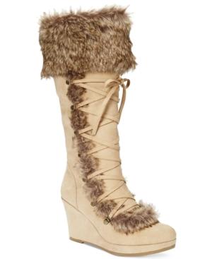 Report Pearson Tall Wedge Boots Women's Shoes