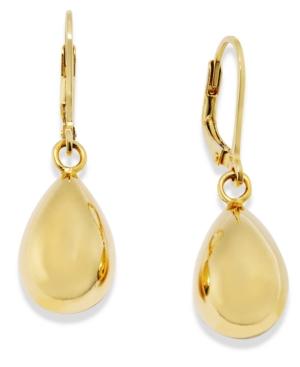 Giani Bernini 18k Gold Over Sterling Silver Earings, Double Teardrop Earrings
