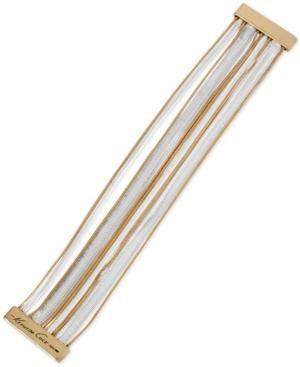 Kenneth Cole New York Two-tone Multi-chain Magnetic Bracelet