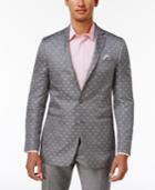 Tallia Men's Slim-fit Gray Paisley Sport Coat