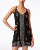 American Rag Sleeveless Embroidered Slip Dress, Only At Macy's