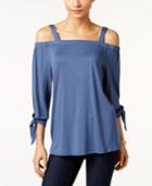 Style & Co Off-the-shoulder Top, Only At Macy's
