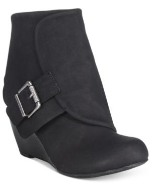 American Rag Coreene Cuffed Wedge Booties, Only At Macy's Women's Shoes
