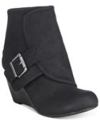 American Rag Coreene Cuffed Wedge Booties, Only At Macy's Women's Shoes