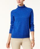 Karen Scott Cotton Turtleneck Sweater, Created For Macy's