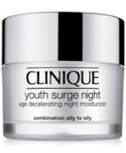 Clinique Youth Surge Night Age Decelerating Night Moisturizer For Combination Oily Skins, 1.7 Fl. Oz.