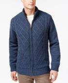 Tricots St Raphael Cable-knit Full-zip Sweater Jacket