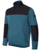 Greg Norman For Tasso Elba Men's Quarter-snap Hydrotech Colorblocked Jacket, Only At Macy's