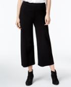 Eileen Fisher Organic Cotton Cropped Wide-leg Pants, Regular & Petite