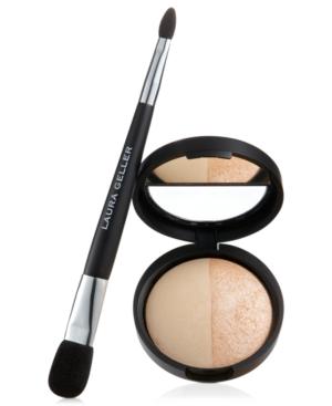 Laura Geller New York Baked Split Highlighter Duo With Double-ended Applicator