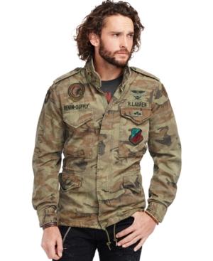 Denim & Supply Ralph Lauren Camouflage Canvas Field Jacket