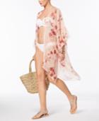 I.n.c. Ruffled Floral Kimono & Cover-up, Created For Macy's