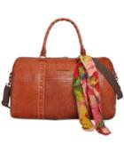 Patricia Nash Box Weave Milano Weekender