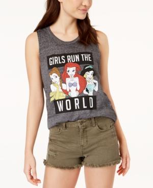Mighty Fine Juniors' Disney-princess Graphic Tank Top