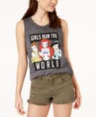 Mighty Fine Juniors' Disney-princess Graphic Tank Top