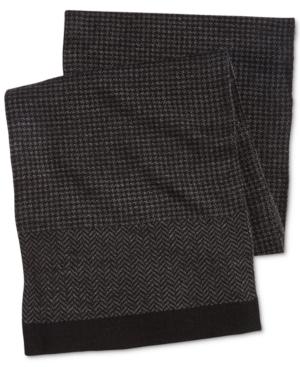 Ryan Seacrest Distinction Men's Herringbone Scarf, Only At Macy's