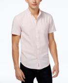 Original Penguin Men's Slim-fit Striped Stretch Cotton Shirt