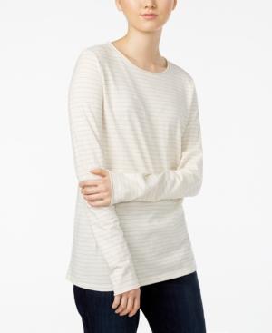 Eileen Fisher Organic Cotton Striped Top